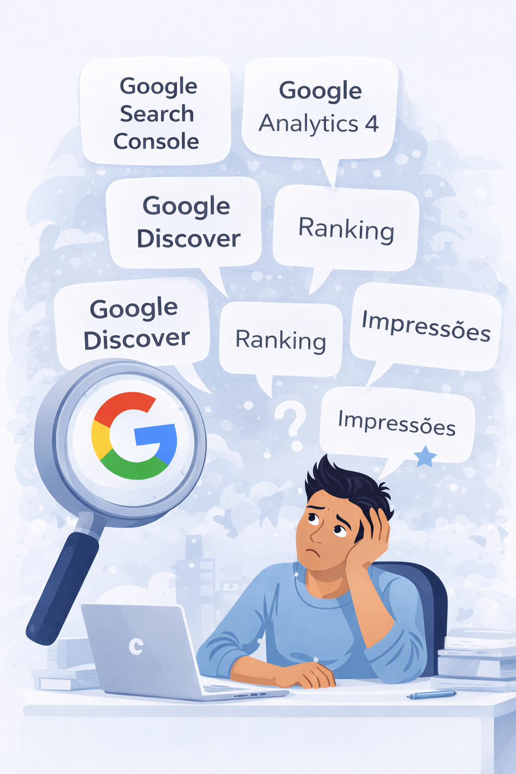 Desempenho no Discover (Google Search Console)
